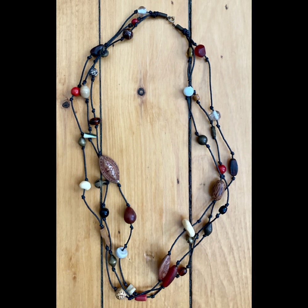 Handcrafted mishmash necklace